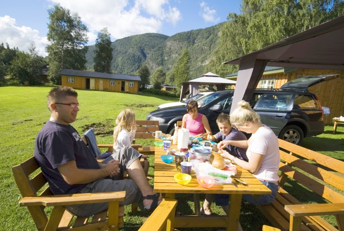 Camping en famille