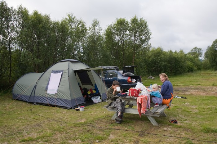 emplacement de camping